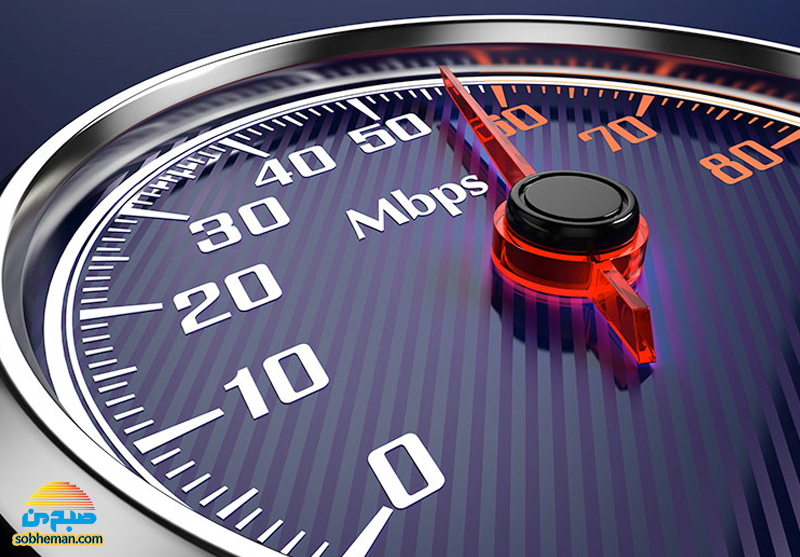 چرا سرعت اینترنت کم است؟