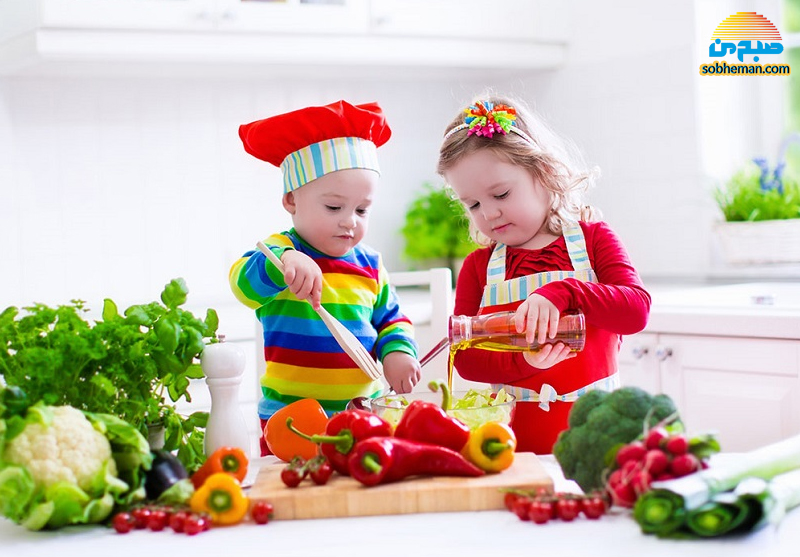 ایده‌هایی برای لذت بردن از آشپزی با کودکان