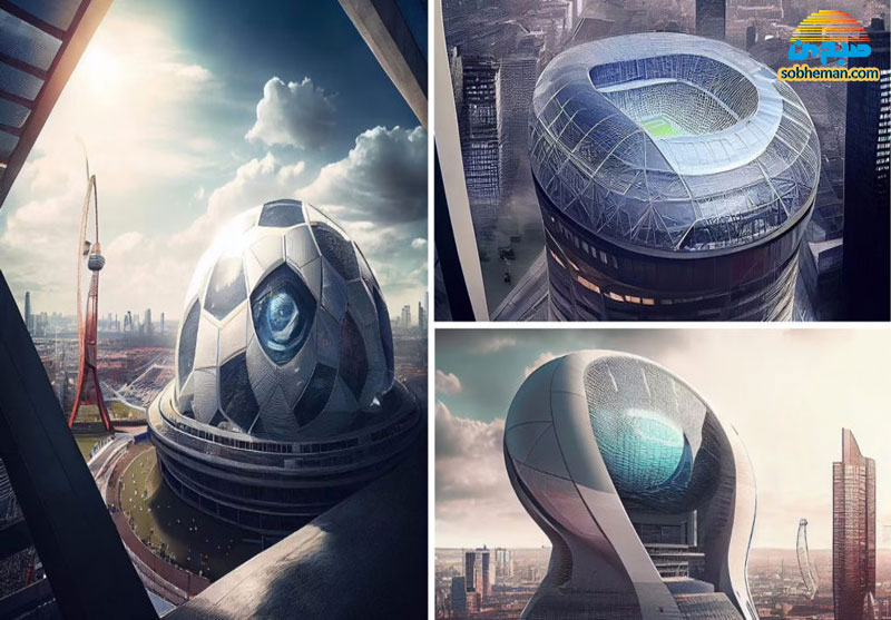 (تصاویر) طرح‌های خارق‌العاده از استادیوم‌های آینده