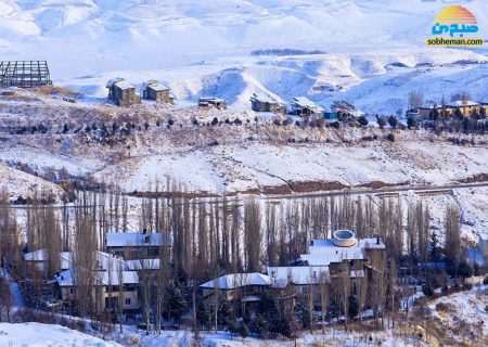 (تصاویر) منظره‌های زیبای زمستانی شهرستان طالقان‎