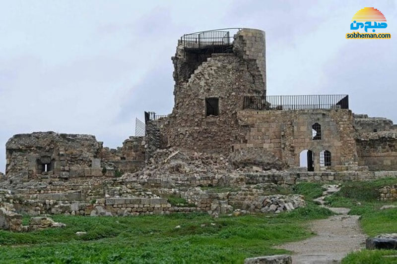 (تصاویر) ارگ باستانی حلب سوریه پس از زلزله
