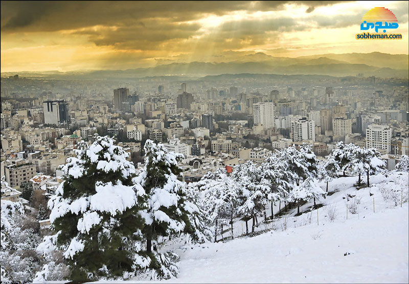 تهران امشب یخ می‌زند