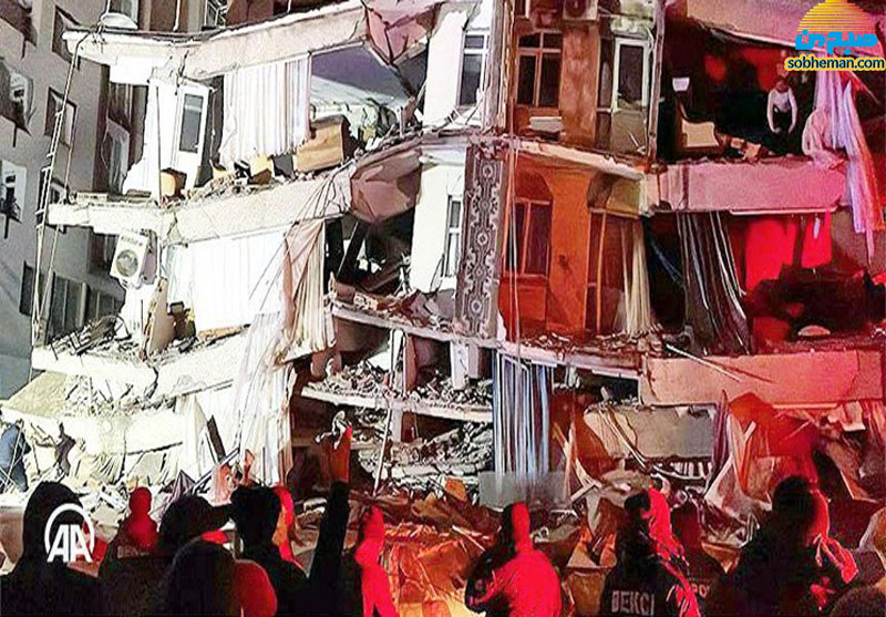 (عکس) زلزله ۷٫۸ ریشتری در ترکیه و سوریه؛ دست کم ۱۴۰ کشته
