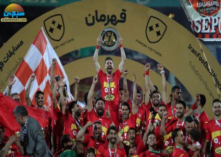 (تصاویر) جشن قهرمانی پرسپولیس در جام حذفی