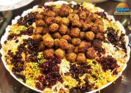 طرز تهیه سوتی پلوی اردبیلی