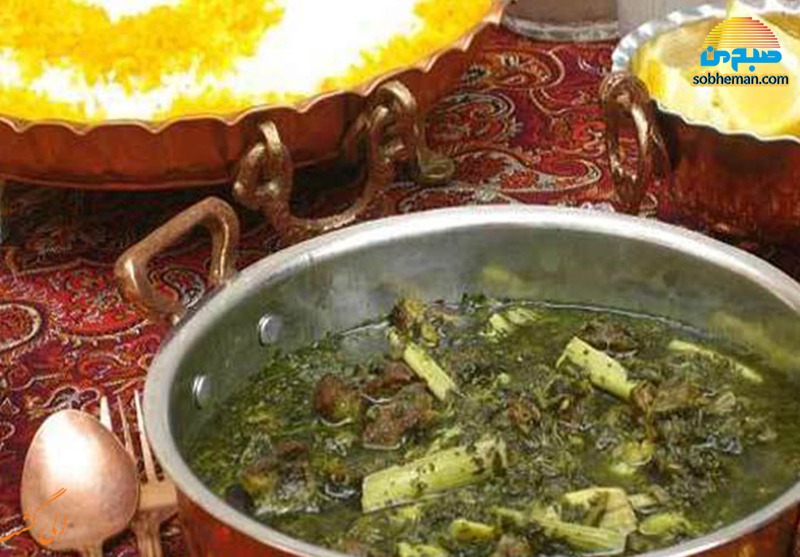 گیلاخه کردستان؛ خورشی خوش طعم و رنگ