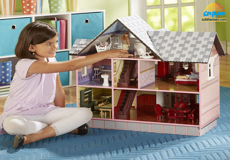 (تصاویر) ایده‌هایی برای ساخت خانه‌ی عروسکی