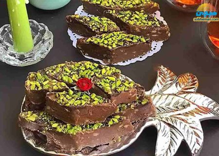 طرز تهیه حلوا ایرمیک کاکائویی