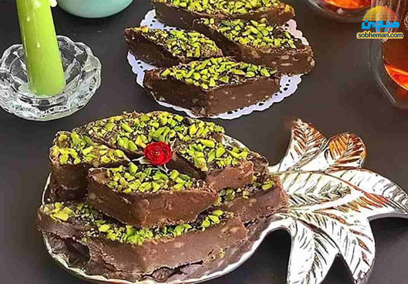 طرز تهیه حلوا ایرمیک کاکائویی