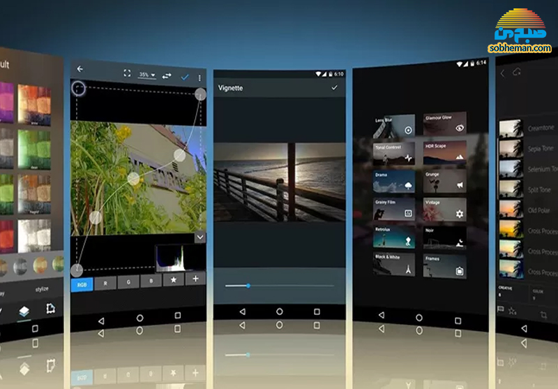 معرفی بهترین برنامه های ویرایش عکس در گوشی های اندروید