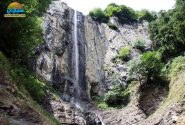(ویدئو) آبشار‌های زیبا و تماشایی بیستون کرمانشاه پس از بارندگی