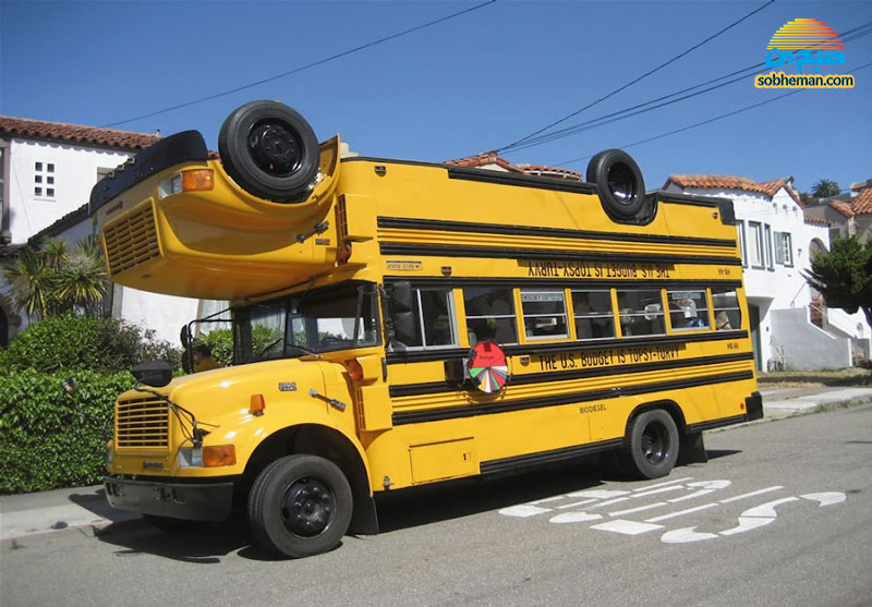 عجیب ترین اتوبوس های دنیا