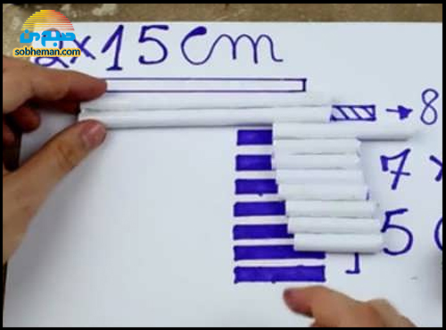 ساخت تفنگ کاغذی به روش ساده برای کودکان