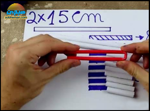 ساخت تفنگ کاغذی به روش ساده برای کودکان