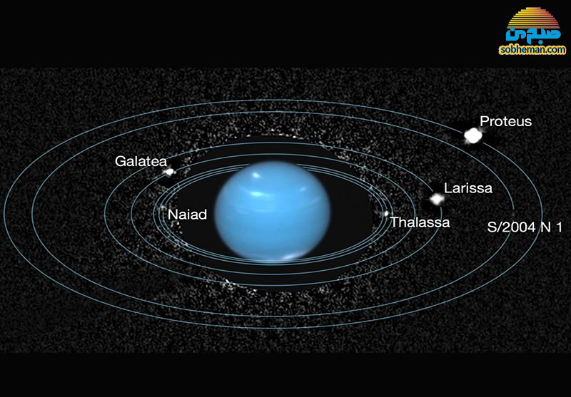 (عکس) با قمرهای «نپتون» آشنا شوید